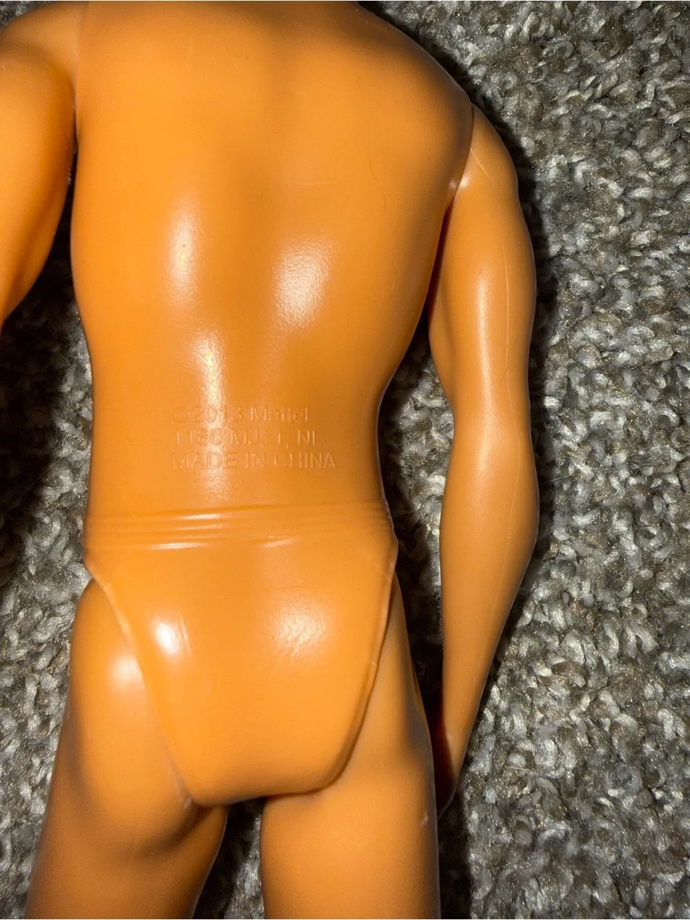 Barbie Ken doll 2013 blonde nude